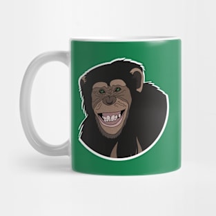 Funny Chimpanzee Smiling Jungle Mug